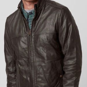Timberland mount major leather jacket